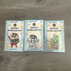 ワッペンシール！クレヨンしんちゃん シール帳にぴったり 平成女児