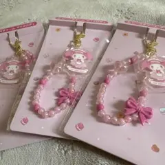 マイメロディ一番くじビーズチャーム3個セット