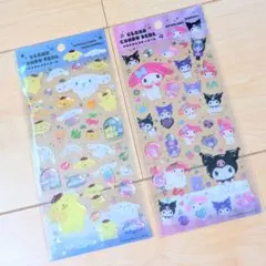 サンリオ マイメロディ ポムポムプリン シナモロール　クリアキャンディ 2枚