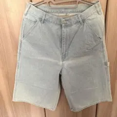 【即購入可】WEGO短パン　ハーフパンツ　ブルーMサイズ　夏服　カジュアルメンズ