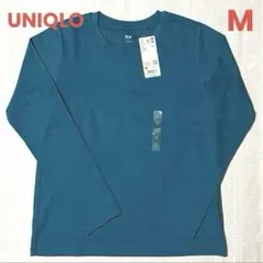 ［未使用新品］ユニクロ　スムースストレッチコットンクルーネックT　Mサイズ