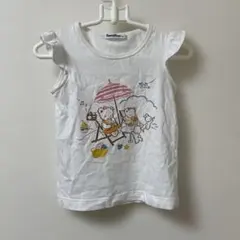 familiar フリル袖 Tシャツ 100cm