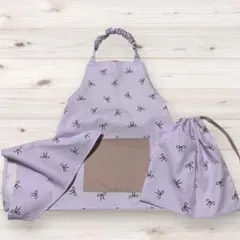ハンドメイドエプロン３点セット