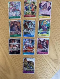 ワンピースカード受け継がれる意志 SR10種セット