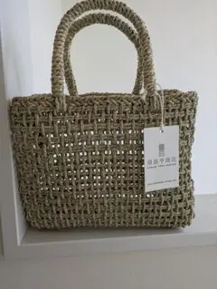 アバカ 籠バック M+abaca 花繋ぎ 夏単衣 6598 - メルカリ