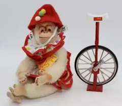 STEIFF CHIMP ON UNICYECLE サーカス・ジョッコのサムネイル