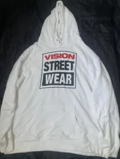 VISION STREET WEAR パーカー ホワイトのサムネイル