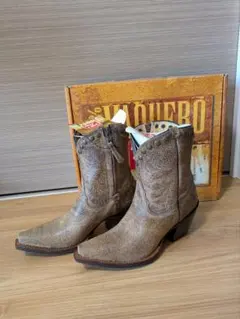 新品　トニーラマ　ウエスタンブーツ　ショート　スタッツ　23cm