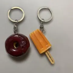 ジャクソンマティス　ドーナツ　アイスキャンディー キーホルダーセット　レトロ
