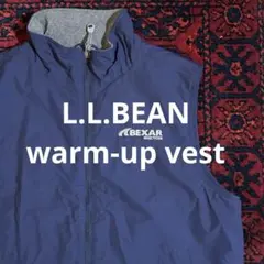 L.L.BEAN warmup vest ウォームアップベスト　企業モノのサムネイル