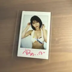 宮島めい 直筆サイン入りチェキ・カード - メルカリ