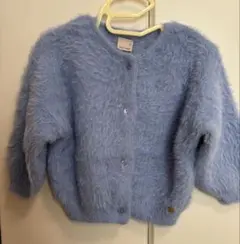 petit main 水色 カーディガン S