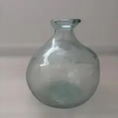 アクタス ガラス花瓶 花器 グレー