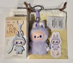 POP MART PIN FOR LOVE イニシャル　ラブブ　E
