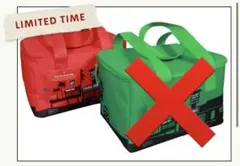 トレーダージョーズ ミニ保冷バッグ 赤