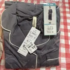 マタニティパジャマ M グレー 前開き