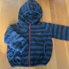 B:MING by BEAMS キッズ ボーダー柄 フード付きジャケットのサムネイル