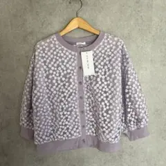新品　タグ付　未使用　ハニーズ　Honeys カーディガン　トップス　花柄のサムネイル