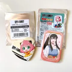 SPY×FAMILY　スパイファミリー　トレーディングハート・まるかく缶バッジ