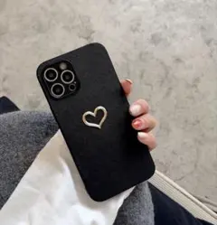 ✴︎大人気✴︎ iPhoneケース　スマホケース　シンプル　黒ケース　可愛い　高見え