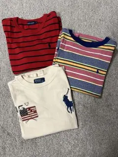 ポロ・ラルフ・ローレン長袖 Tシャツ 3枚セット