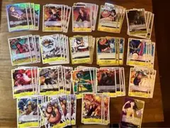 【匿名発送】ワンピースカード ロビン デッキパーツ 黄色4コン 新たなる皇帝