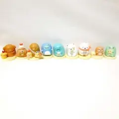 チョコエッグ⭐すみっコぐらし フィギア９体セットしろくま とかげ シークレット等