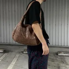 vintage leather shoulder bag sullenのサムネイル
