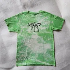 スターウォーズ ベビー ヨーダ風 Tシャツ S 緑