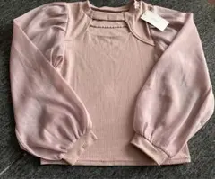 【ESTACOT 】ピンク 長袖 トップス M カットソー