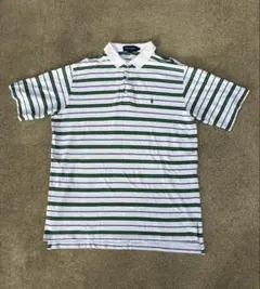 90s 00s POLO GOLF ラルフローレン ボーダー ポロシャツ XLのサムネイル