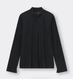 GU シアーハイネックT ブラック　サイズM 新品未使用品❣️
