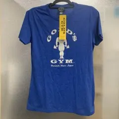 新品 GOLD'S GYM レディースTシャツ ブルー Lサイズのサムネイル