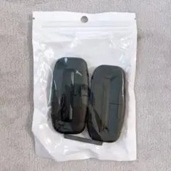 【70-90】シートベルトバックルカバー 2個セット ブラック 車用