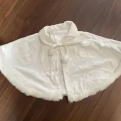 赤ちゃんの城 ベビーポンチョ ホワイト
