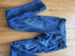 ライトオン　裏起毛スキニーデニム Mサイズ ダークブルー