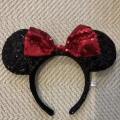 ディズニー ミニー スパンコールカチューシャ