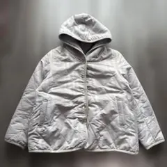 アースミュージック&エコロジー　リバーシブル　ジャケット　アウター　M グレー系