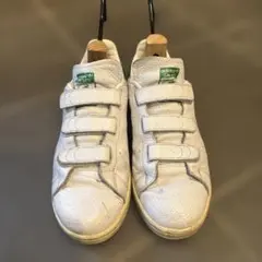 adidas スタンスミス コンフォート スネーク ベルクロ 26.5 白x緑