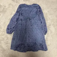 ZARA 花柄 長袖ワンピース 11-12 cm