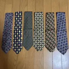 Christian Dior 総柄　ペイズリー　ネクタイ まとめ売り　高級