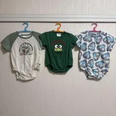 futafuta 半袖 ヒューイ・デューイ・ルーイ サンリオ ロンパース 70