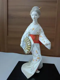 メ*3様 博多人形 【寿】 伝統工芸士 松尾文夫 作【ガラスケース付き