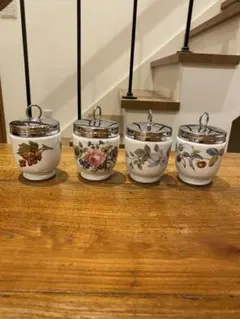 ロイヤルウースター　エッグコドラー Royal Worcester 大4個セットのサムネイル