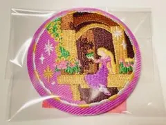ディズニー Disney 刺繍缶バッジ 1点 塔の上のラプンツェル
