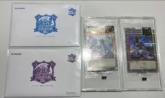 東京ドーム　プロモ　ブルーアイズ　ブラックマジシャン　封筒付き