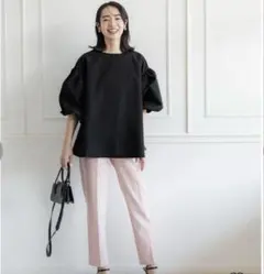 coca バルーンスリーブ　ブラウス　マタニティ