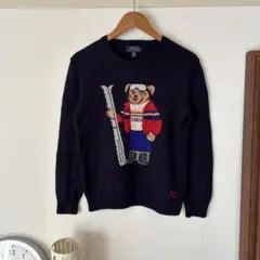 Polo Ralph Lauren スキーポロベアニット セーター L 160
