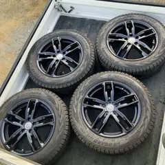 ㉕155/65R14新品タイヤ4本と中古美品ホイールとナット付き - メルカリ