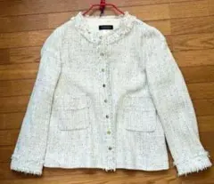 マカフィー　トゥモローランド　ツイードジャケット　春　36
